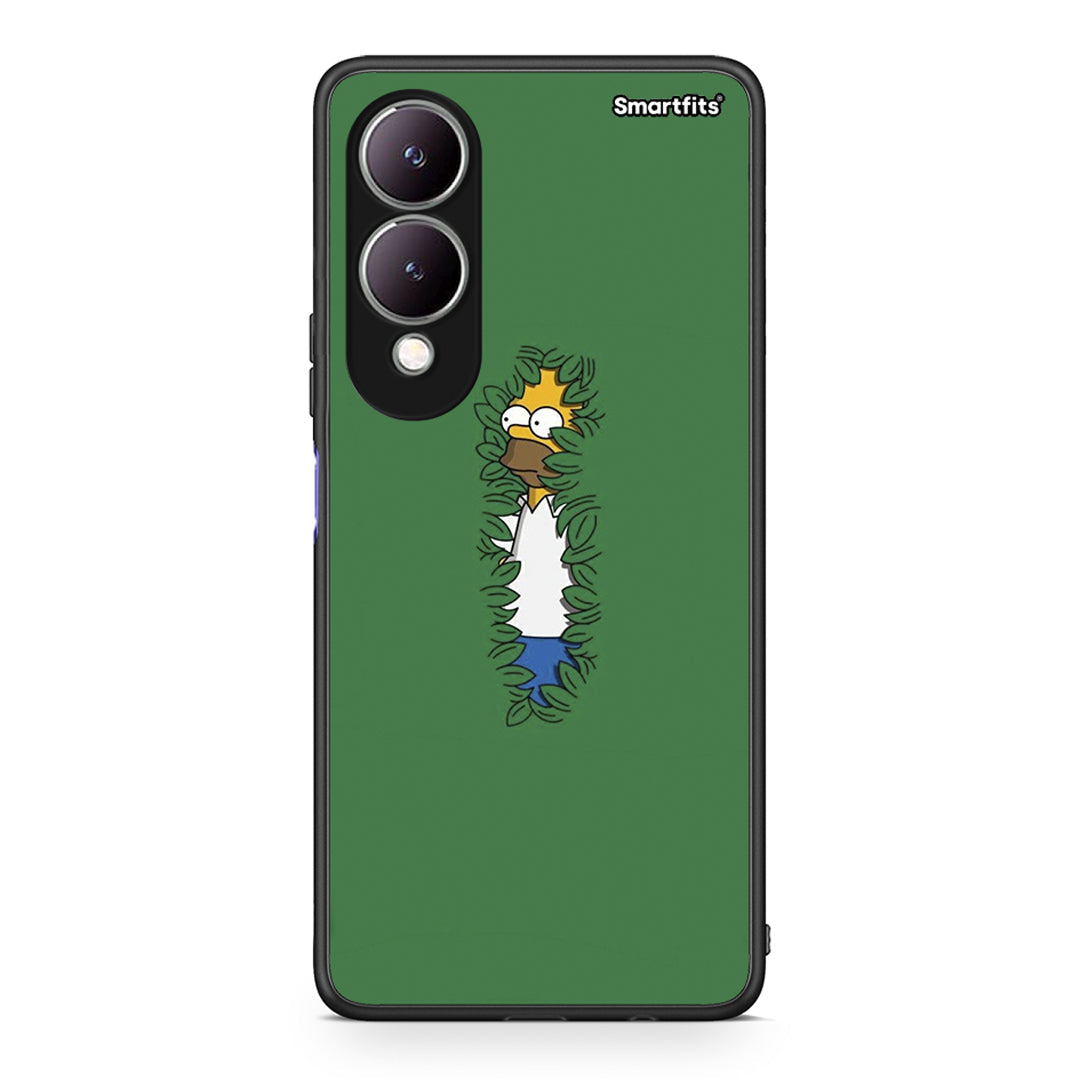 Vivo Y17s Bush Man Θήκη Αγίου Βαλεντίνου από τη Smartfits με σχέδιο στο πίσω μέρος και μαύρο περίβλημα | Smartphone case with colorful back and black bezels by Smartfits