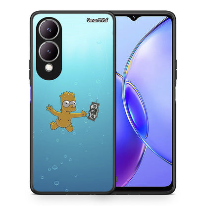 Θήκη Vivo Y17s Chasing Money από τη Smartfits με σχέδιο στο πίσω μέρος και μαύρο περίβλημα | Vivo Y17s Chasing Money case with colorful back and black bezels
