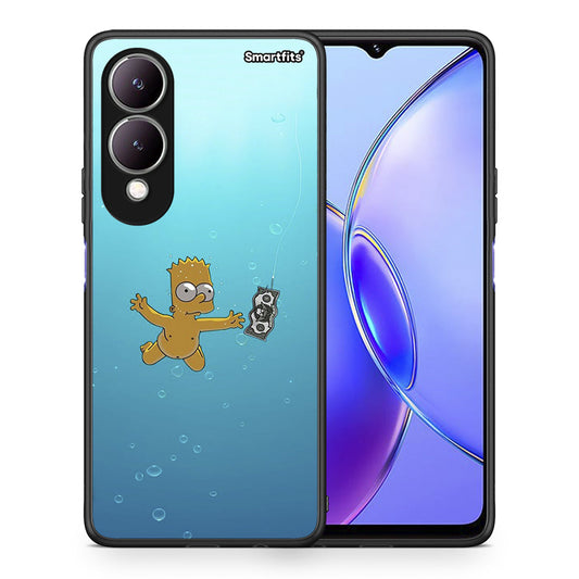 Θήκη Vivo Y17s Chasing Money από τη Smartfits με σχέδιο στο πίσω μέρος και μαύρο περίβλημα | Vivo Y17s Chasing Money case with colorful back and black bezels