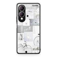Thumbnail for Vivo Y17s Collage Make Me Wonder Θήκη Αγίου Βαλεντίνου από τη Smartfits με σχέδιο στο πίσω μέρος και μαύρο περίβλημα | Smartphone case with colorful back and black bezels by Smartfits