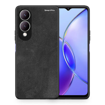 Θήκη Vivo Y17s Black Slate Color από τη Smartfits με σχέδιο στο πίσω μέρος και μαύρο περίβλημα | Vivo Y17s Black Slate Color case with colorful back and black bezels