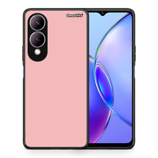 Θήκη Vivo Y17s Nude Color από τη Smartfits με σχέδιο στο πίσω μέρος και μαύρο περίβλημα | Vivo Y17s Nude Color case with colorful back and black bezels