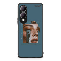 Thumbnail for Vivo Y17s Cry An Ocean θήκη από τη Smartfits με σχέδιο στο πίσω μέρος και μαύρο περίβλημα | Smartphone case with colorful back and black bezels by Smartfits