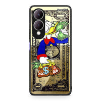 Thumbnail for Vivo Y17s Duck Money Θήκη από τη Smartfits με σχέδιο στο πίσω μέρος και μαύρο περίβλημα | Smartphone case with colorful back and black bezels by Smartfits