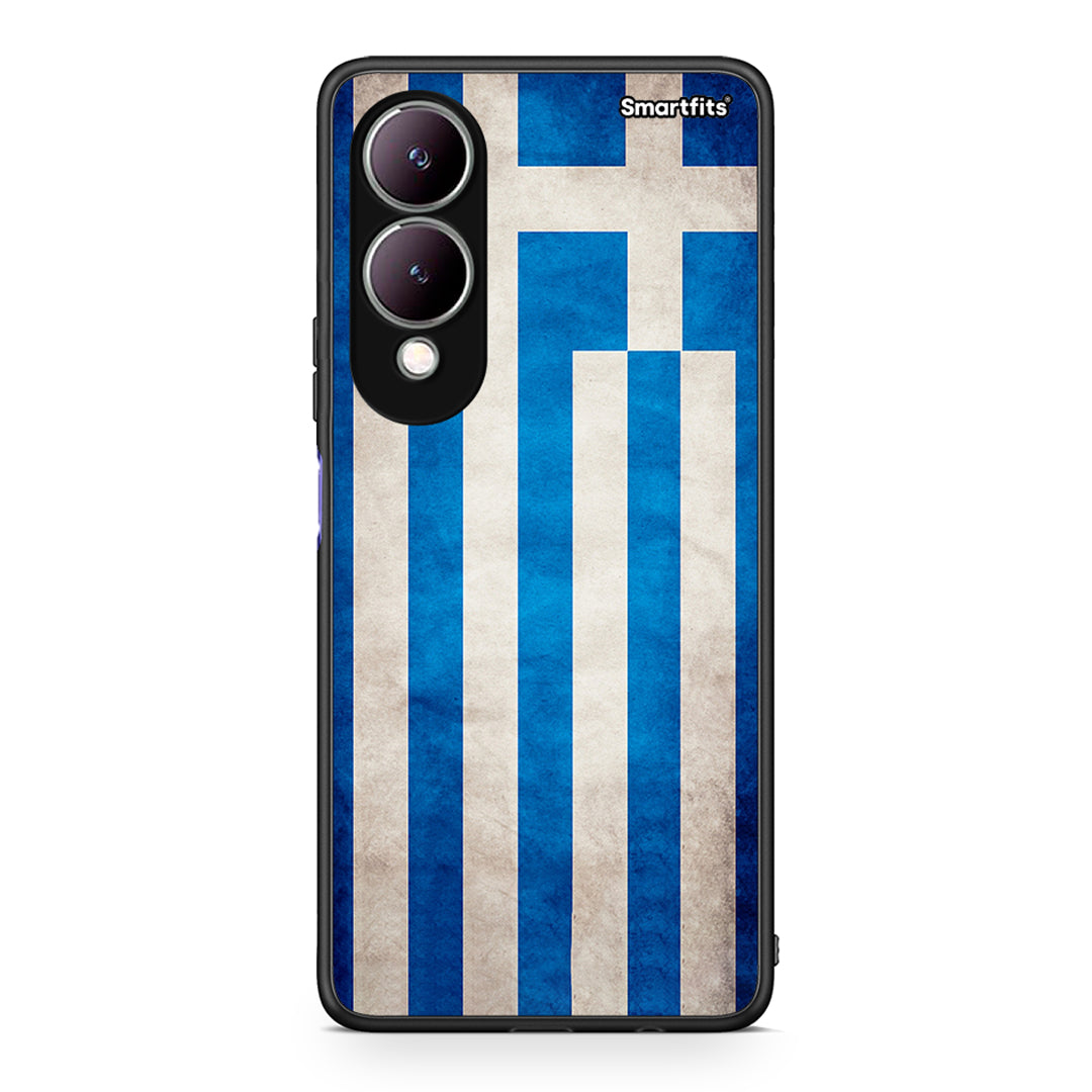4 - Vivo Y17s Greeek Flag case, cover, bumper
