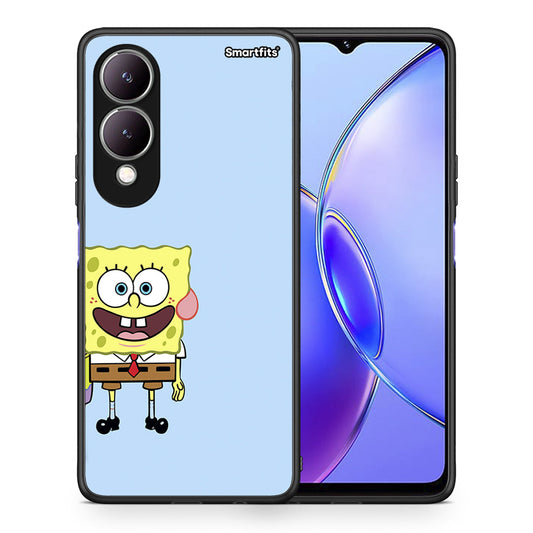 Θήκη Vivo Y17s Friends Bob από τη Smartfits με σχέδιο στο πίσω μέρος και μαύρο περίβλημα | Vivo Y17s Friends Bob case with colorful back and black bezels