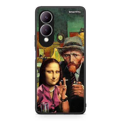 Vivo Y17s Funny Art θήκη από τη Smartfits με σχέδιο στο πίσω μέρος και μαύρο περίβλημα | Smartphone case with colorful back and black bezels by Smartfits