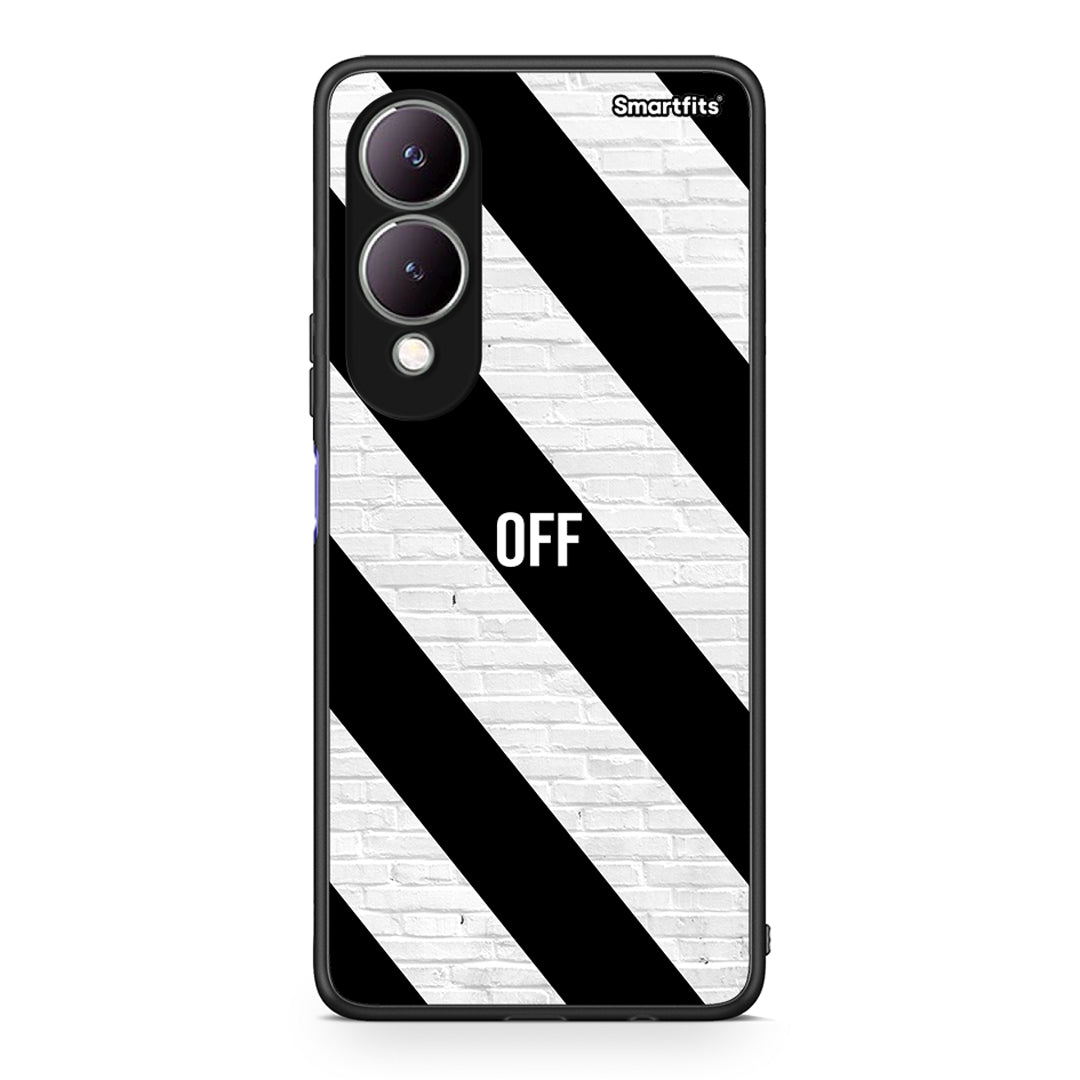 Vivo Y17s Get Off θήκη από τη Smartfits με σχέδιο στο πίσω μέρος και μαύρο περίβλημα | Smartphone case with colorful back and black bezels by Smartfits
