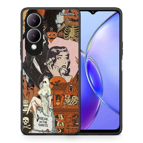 Halloween Collage - Vivo Y17s θήκη