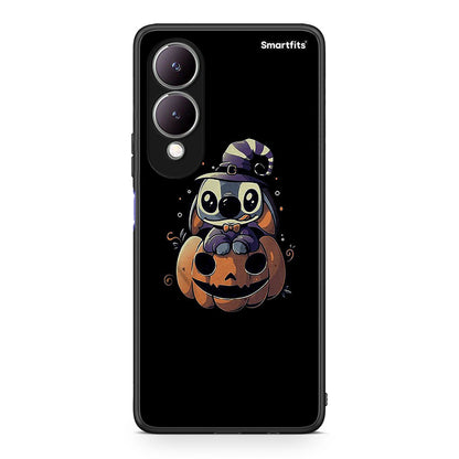 Vivo Y17s Halloween Stitch θήκη από τη Smartfits με σχέδιο στο πίσω μέρος και μαύρο περίβλημα | Smartphone case with colorful back and black bezels by Smartfits