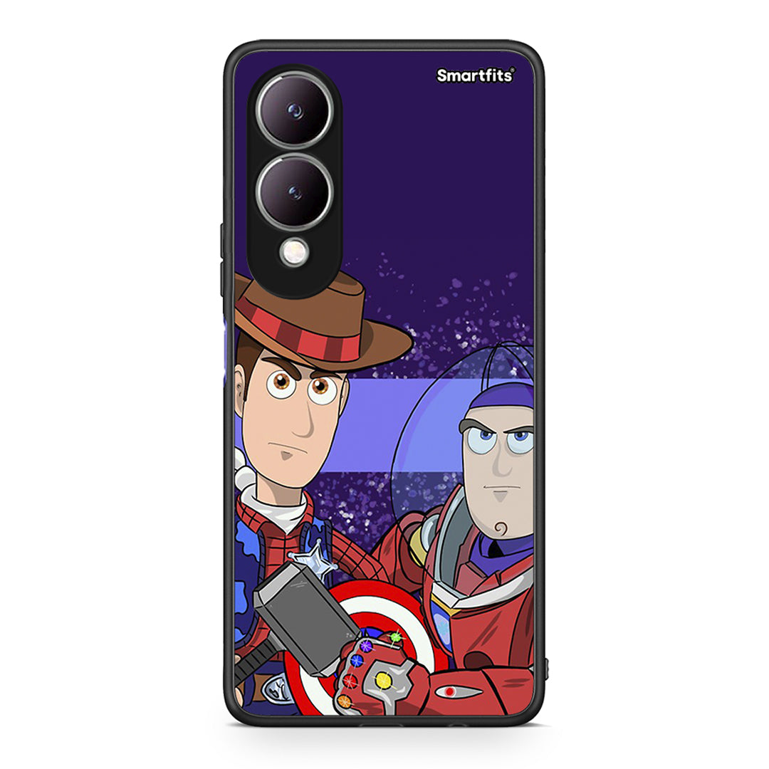 Vivo Y17s Infinity Story θήκη από τη Smartfits με σχέδιο στο πίσω μέρος και μαύρο περίβλημα | Smartphone case with colorful back and black bezels by Smartfits