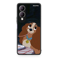 Thumbnail for Vivo Y17s Lady And Tramp 2 Θήκη Αγίου Βαλεντίνου από τη Smartfits με σχέδιο στο πίσω μέρος και μαύρο περίβλημα | Smartphone case with colorful back and black bezels by Smartfits