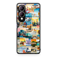 Thumbnail for Vivo Y17s Live To Travel θήκη από τη Smartfits με σχέδιο στο πίσω μέρος και μαύρο περίβλημα | Smartphone case with colorful back and black bezels by Smartfits