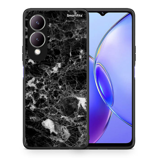 Θήκη Vivo Y17s Male Marble από τη Smartfits με σχέδιο στο πίσω μέρος και μαύρο περίβλημα | Vivo Y17s Male Marble case with colorful back and black bezels