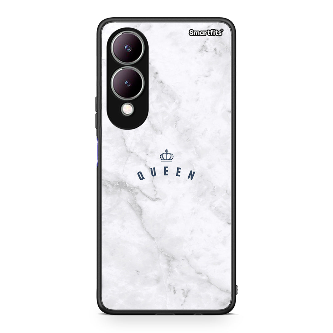 4 - Vivo Y17s Queen Marble case, cover, bumper