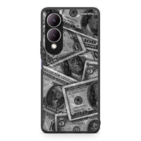 Thumbnail for Vivo Y17s Money Dollars θήκη από τη Smartfits με σχέδιο στο πίσω μέρος και μαύρο περίβλημα | Smartphone case with colorful back and black bezels by Smartfits