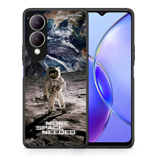 Θήκη Vivo Y17s More Space από τη Smartfits με σχέδιο στο πίσω μέρος και μαύρο περίβλημα | Vivo Y17s More Space case with colorful back and black bezels