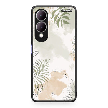 Vivo Y17s Nude Plants Θήκη από τη Smartfits με σχέδιο στο πίσω μέρος και μαύρο περίβλημα | Smartphone case with colorful back and black bezels by Smartfits