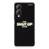 Thumbnail for Vivo Y17s OMG ShutUp θήκη από τη Smartfits με σχέδιο στο πίσω μέρος και μαύρο περίβλημα | Smartphone case with colorful back and black bezels by Smartfits