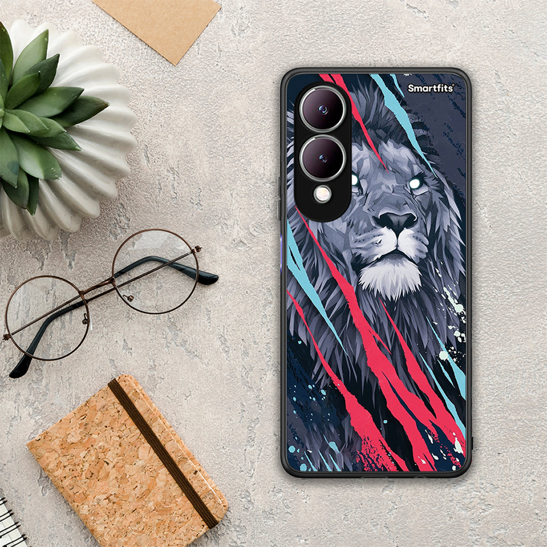 PopArt Lion Designer - Vivo Y17s θήκη