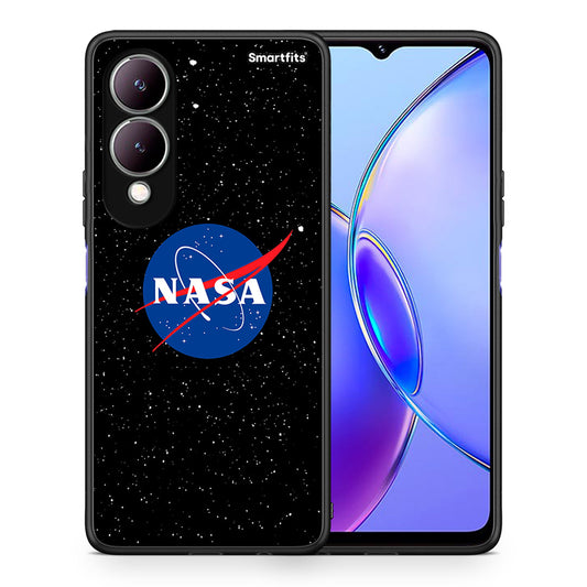 Θήκη Vivo Y17s NASA PopArt από τη Smartfits με σχέδιο στο πίσω μέρος και μαύρο περίβλημα | Vivo Y17s NASA PopArt case with colorful back and black bezels