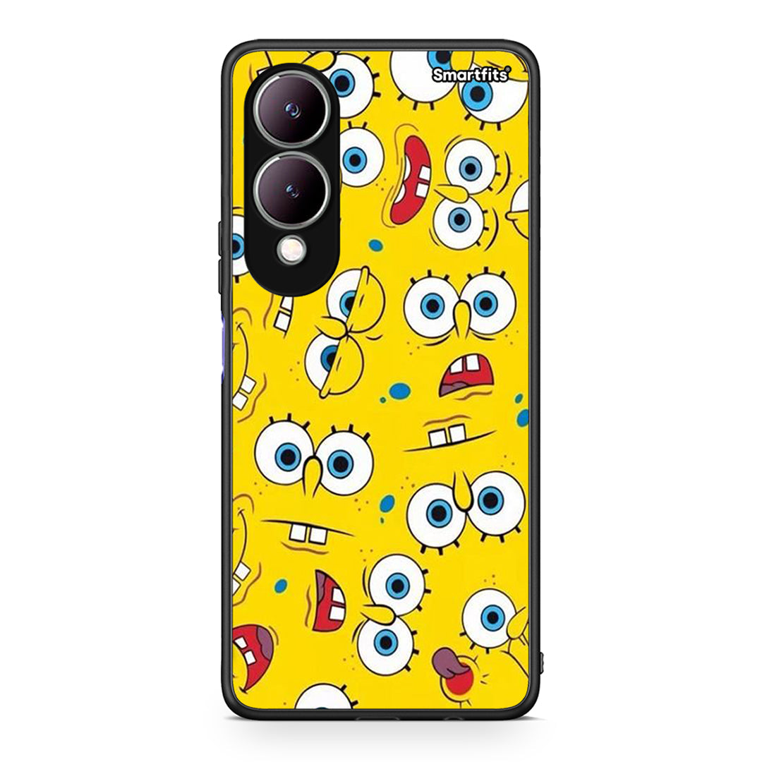 4 - Vivo Y17s Sponge PopArt case, cover, bumper