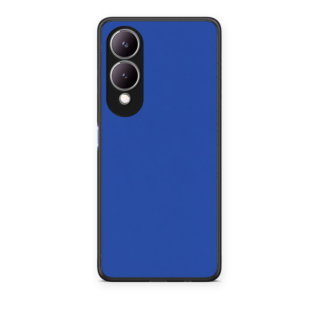 Θήκη Vivo Y17s Royal Blue από τη Smartfits με σχέδιο στο πίσω μέρος και μαύρο περίβλημα | Vivo Y17s Royal Blue case with colorful back and black bezels