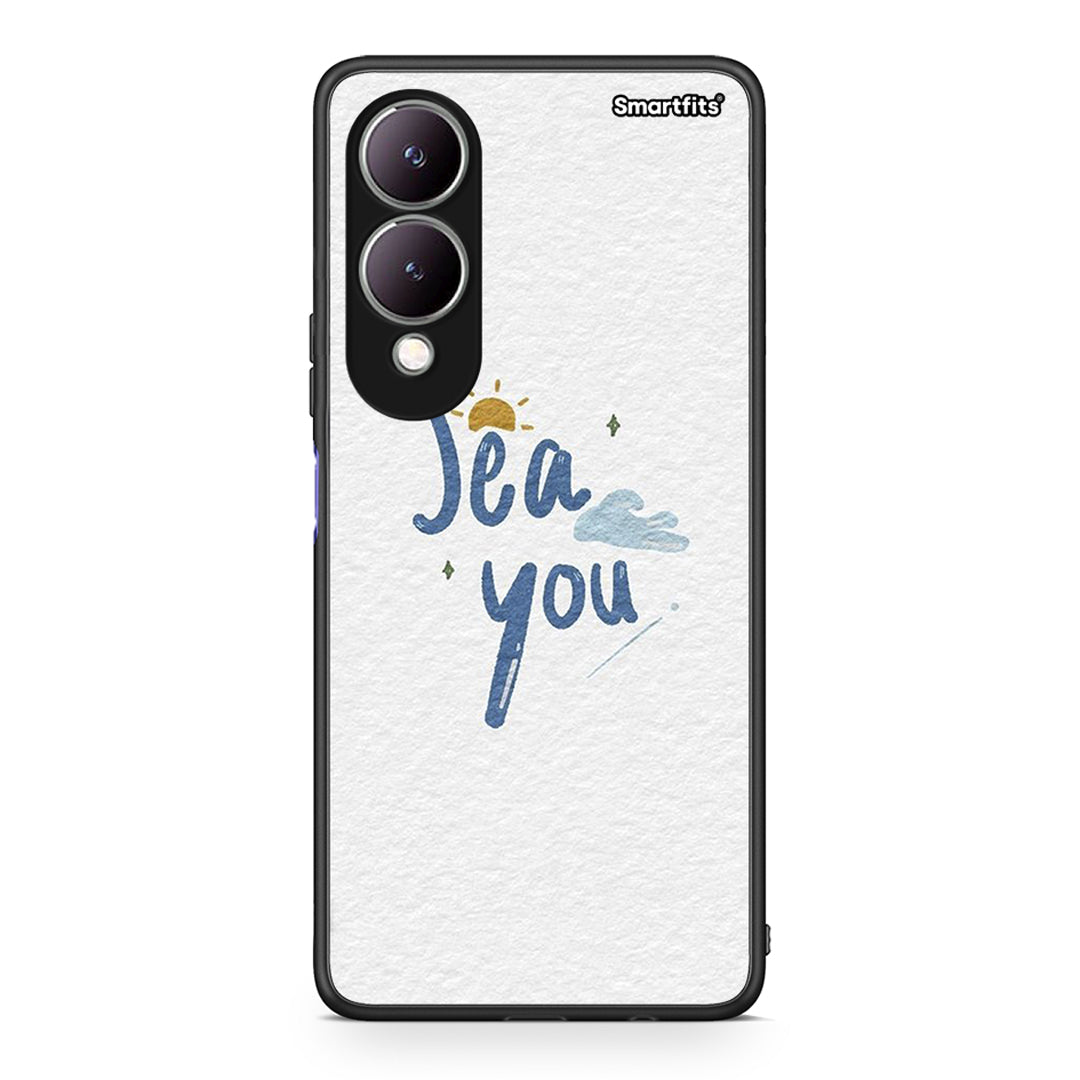 Vivo Y17s Sea You Θήκη από τη Smartfits με σχέδιο στο πίσω μέρος και μαύρο περίβλημα | Smartphone case with colorful back and black bezels by Smartfits