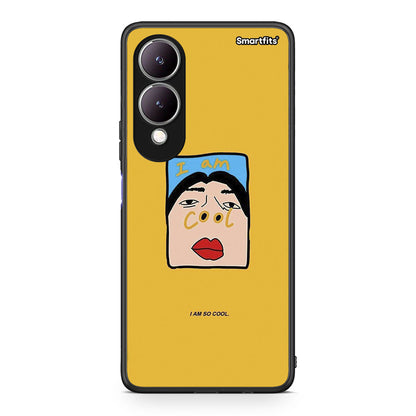 Vivo Y17s So Cool Θήκη Αγίου Βαλεντίνου από τη Smartfits με σχέδιο στο πίσω μέρος και μαύρο περίβλημα | Smartphone case with colorful back and black bezels by Smartfits