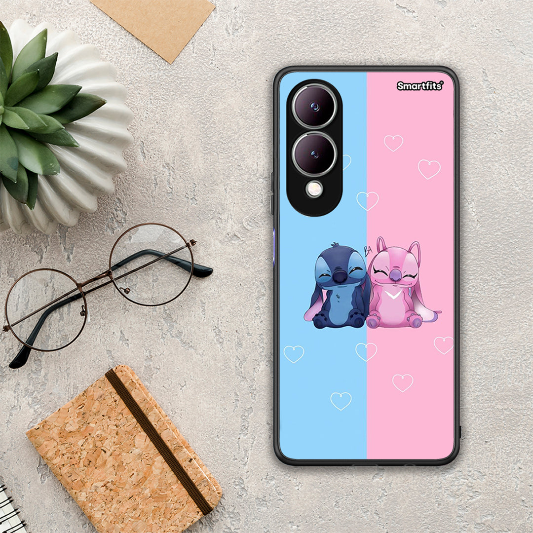 Stitch And Angel - Vivo Y17s θήκη