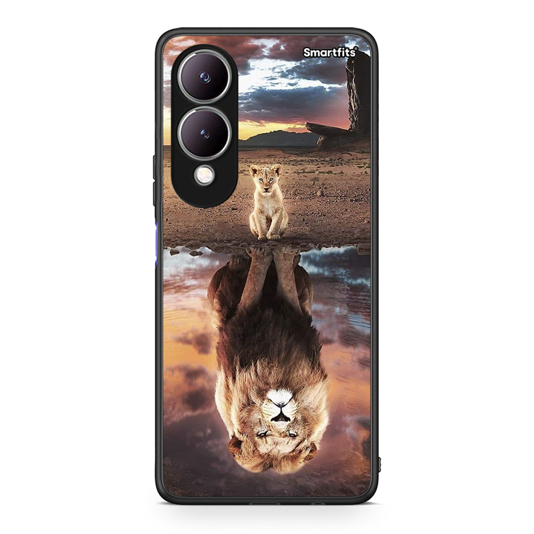 Vivo Y17s Sunset Dreams Θήκη Αγίου Βαλεντίνου από τη Smartfits με σχέδιο στο πίσω μέρος και μαύρο περίβλημα | Smartphone case with colorful back and black bezels by Smartfits