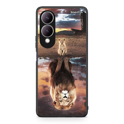 Vivo Y17s Sunset Dreams Θήκη Αγίου Βαλεντίνου από τη Smartfits με σχέδιο στο πίσω μέρος και μαύρο περίβλημα | Smartphone case with colorful back and black bezels by Smartfits