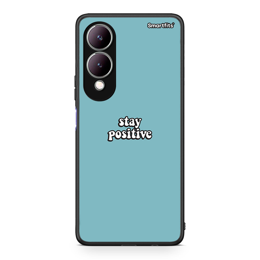 4 - Vivo Y17s Positive Text case, cover, bumper