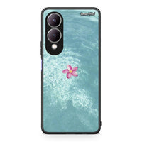 Thumbnail for Vivo Y17s Water Flower Θήκη από τη Smartfits με σχέδιο στο πίσω μέρος και μαύρο περίβλημα | Smartphone case with colorful back and black bezels by Smartfits