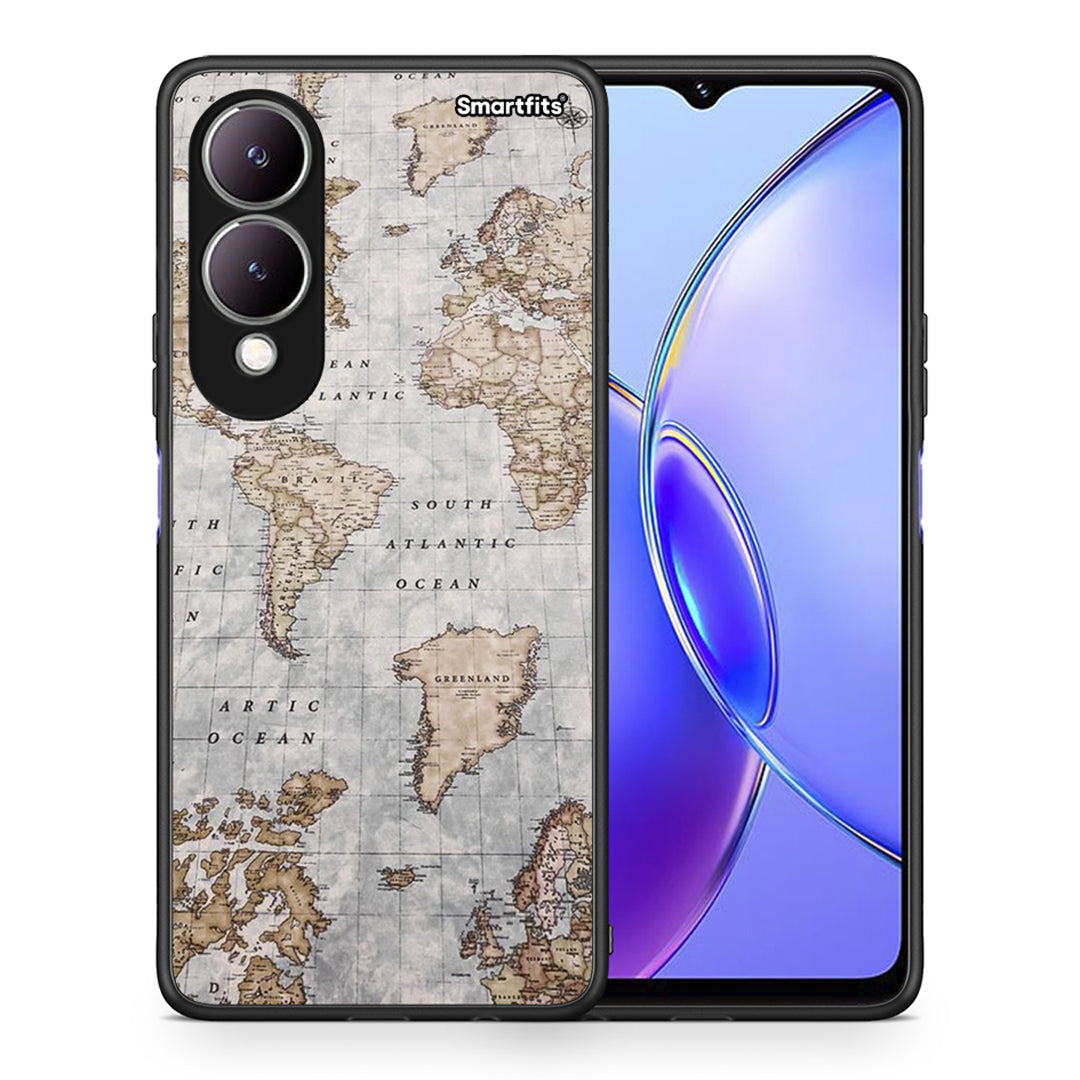 World Map - Vivo Y17s θήκη