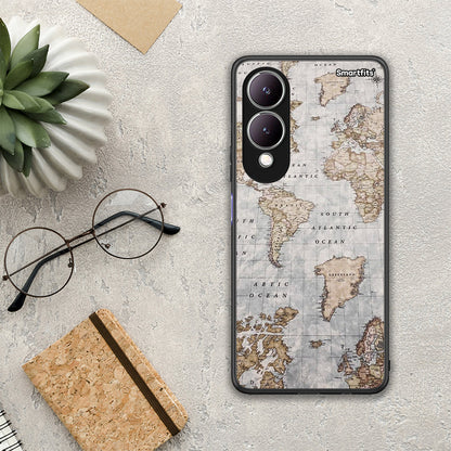 World Map - Vivo Y17s θήκη