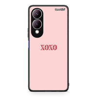 Thumbnail for Vivo Y17s XOXO Love θήκη από τη Smartfits με σχέδιο στο πίσω μέρος και μαύρο περίβλημα | Smartphone case with colorful back and black bezels by Smartfits
