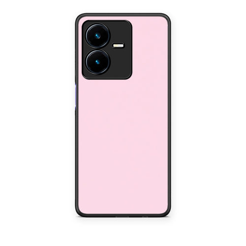 Θήκη Vivo Y22 Pale Pink από τη Smartfits με σχέδιο στο πίσω μέρος και μαύρο περίβλημα | Vivo Y22 Pale Pink case with colorful back and black bezels