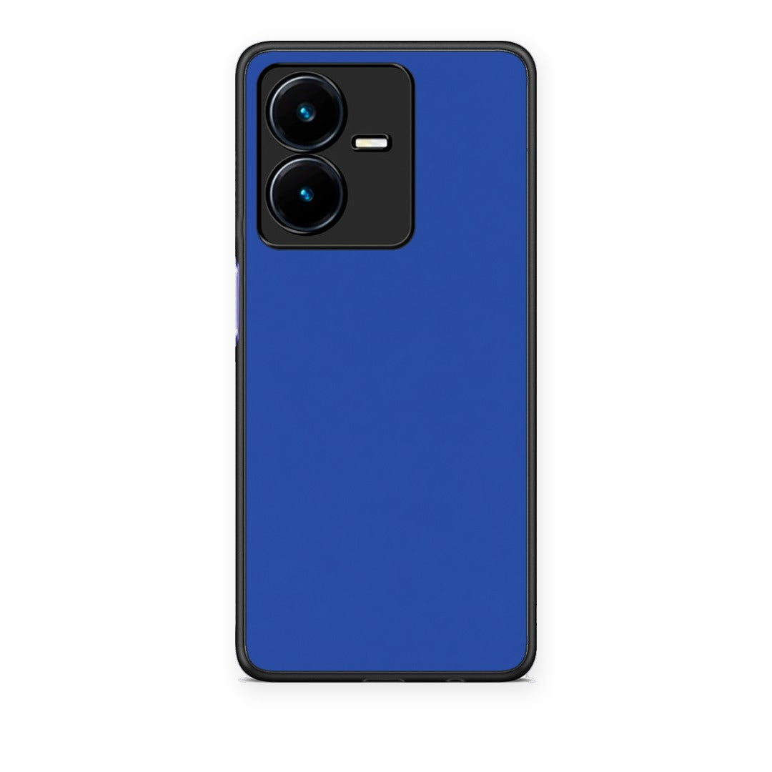 Θήκη Vivo Y22 Royal Blue από τη Smartfits με σχέδιο στο πίσω μέρος και μαύρο περίβλημα | Vivo Y22 Royal Blue case with colorful back and black bezels