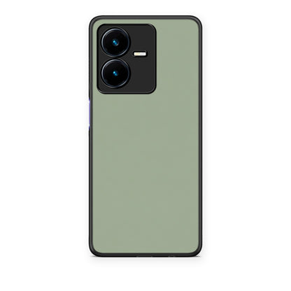 Θήκη Vivo Y22 Sage Green από τη Smartfits με σχέδιο στο πίσω μέρος και μαύρο περίβλημα | Vivo Y22 Sage Green case with colorful back and black bezels