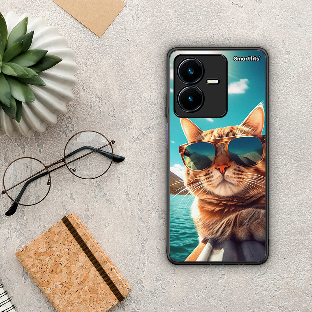 Summer Cat - Vivo Y22 θήκη