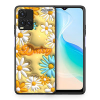 Thumbnail for Θήκη Vivo Y33s / Y21s / Y21 Bubble Daisies από τη Smartfits με σχέδιο στο πίσω μέρος και μαύρο περίβλημα | Vivo Y33s / Y21s / Y21 Bubble Daisies case with colorful back and black bezels