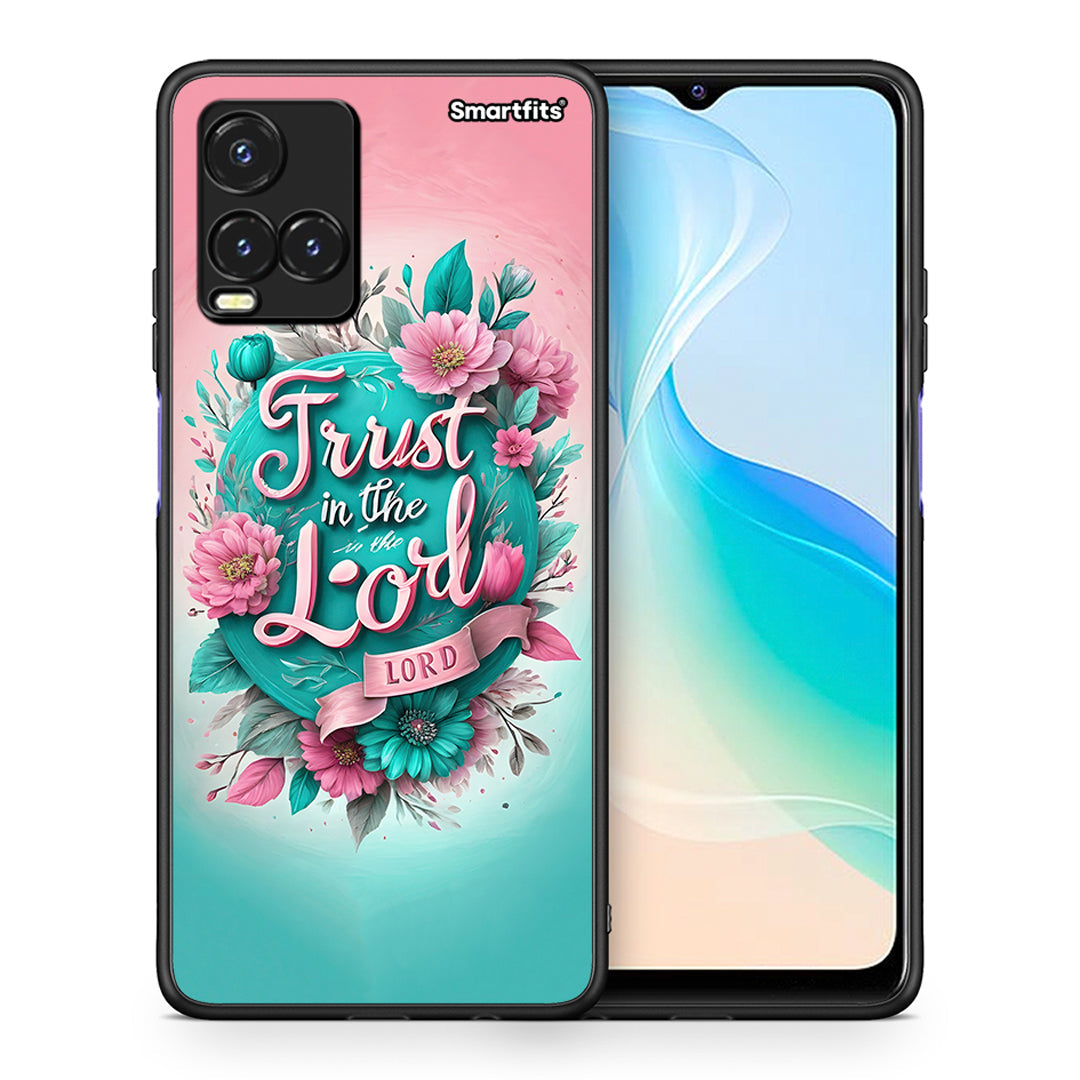 Θήκη Vivo Y33s / Y21s / Y21 Lord Trust από τη Smartfits με σχέδιο στο πίσω μέρος και μαύρο περίβλημα | Vivo Y33s / Y21s / Y21 Lord Trust case with colorful back and black bezels