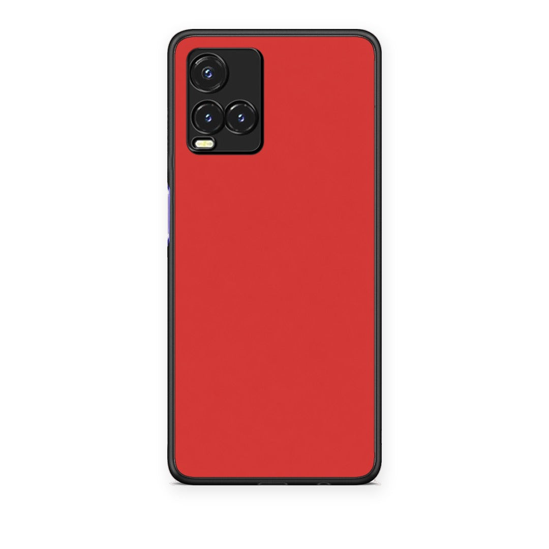 Θήκη Vivo Y33s / Y21s / Y21 Poppy Red από τη Smartfits με σχέδιο στο πίσω μέρος και μαύρο περίβλημα | Vivo Y33s / Y21s / Y21 Poppy Red case with colorful back and black bezels