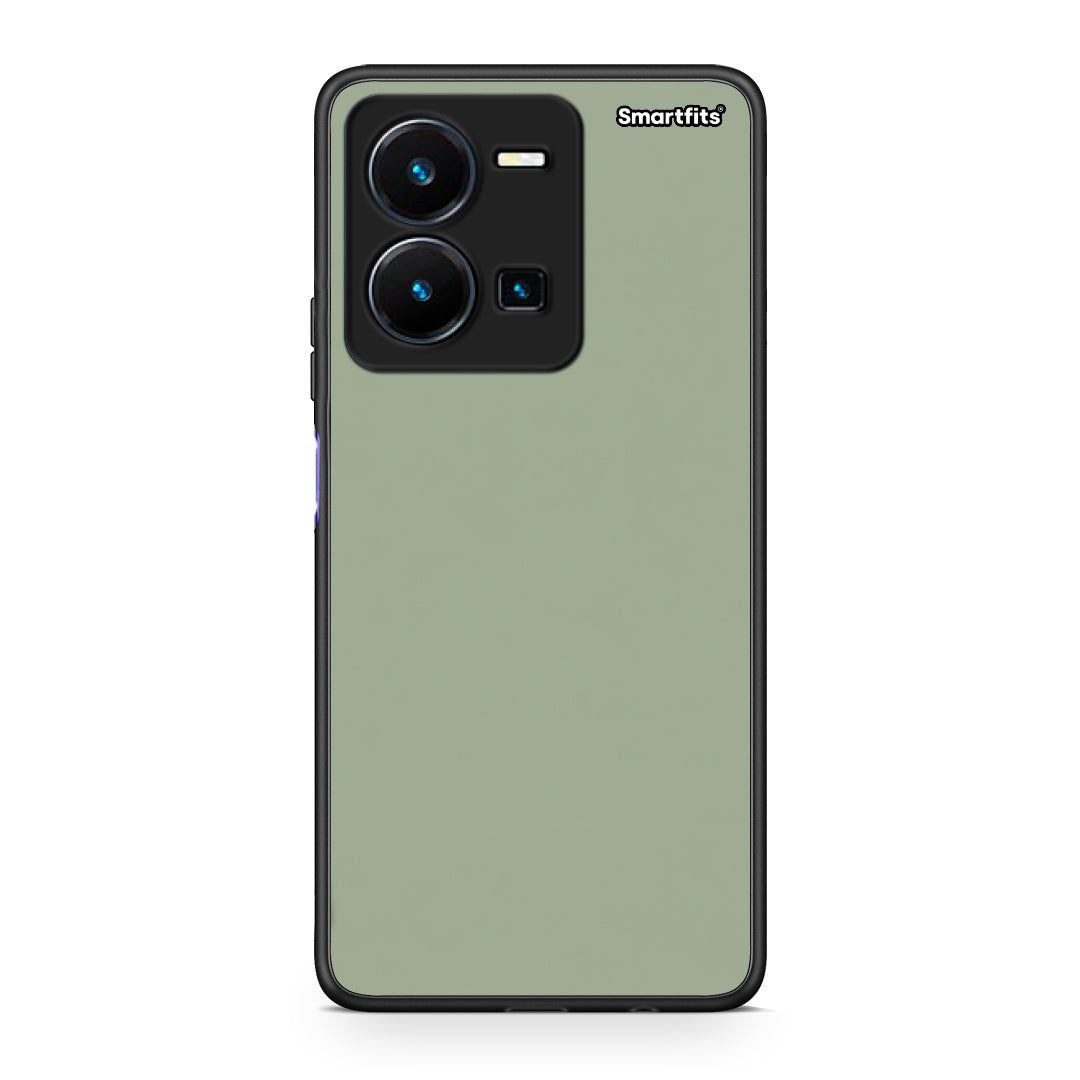 Θήκη Vivo Y22s / Y35 4G Sage Green από τη Smartfits με σχέδιο στο πίσω μέρος και μαύρο περίβλημα | Vivo Y22s / Y35 4G Sage Green case with colorful back and black bezels