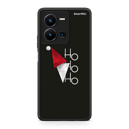 Vivo Y35 5G Minimal Christmas θήκη από τη Smartfits με σχέδιο στο πίσω μέρος και μαύρο περίβλημα | Smartphone case with colorful back and black bezels by Smartfits