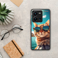 Thumbnail for Summer Cat - Vivo Y35 5G θήκη