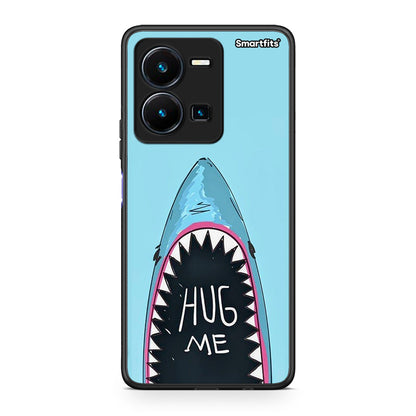 Θήκη Vivo Y35 Hug Me από τη Smartfits με σχέδιο στο πίσω μέρος και μαύρο περίβλημα | Vivo Y35 Hug Me Case with Colorful Back and Black Bezels