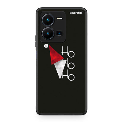 Θήκη Vivo Y35 Minimal Christmas από τη Smartfits με σχέδιο στο πίσω μέρος και μαύρο περίβλημα | Vivo Y35 Minimal Christmas Case with Colorful Back and Black Bezels