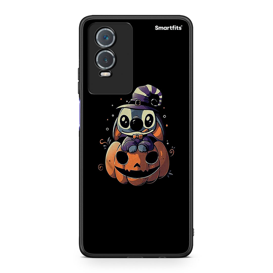 Vivo Y76 5G / Y76s / Y74s Halloween Stitch θήκη από τη Smartfits με σχέδιο στο πίσω μέρος και μαύρο περίβλημα | Smartphone case with colorful back and black bezels by Smartfits